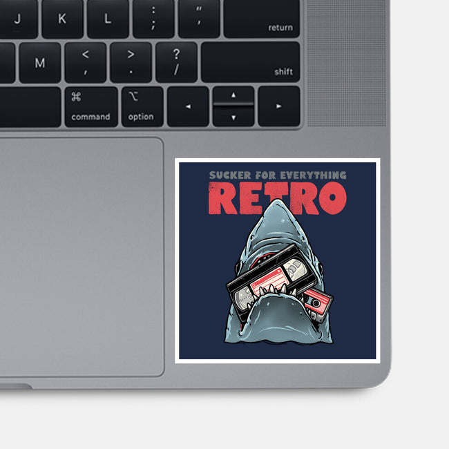 Everything Retro-None-Glossy-Sticker-glitchygorilla