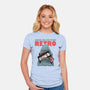 Everything Retro-Womens-Fitted-Tee-glitchygorilla