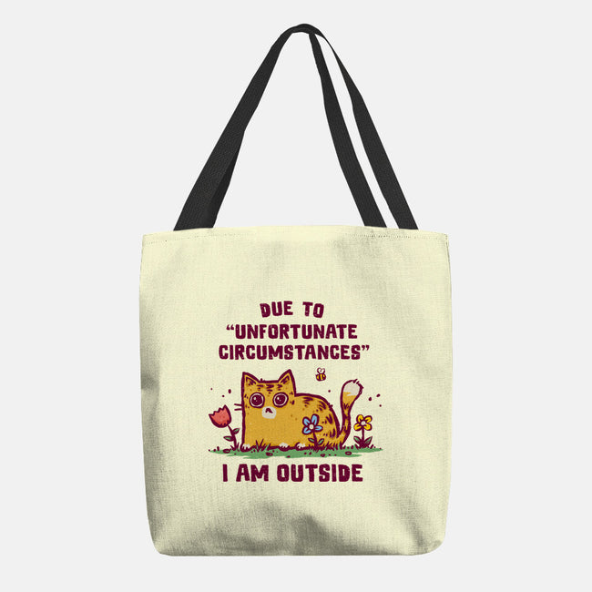 Unfortunate Circumstances-None-Basic Tote-Bag-kg07