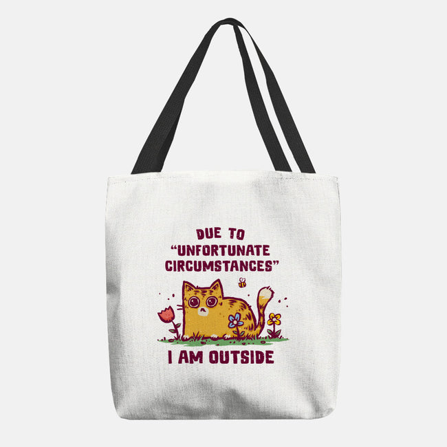Unfortunate Circumstances-None-Basic Tote-Bag-kg07
