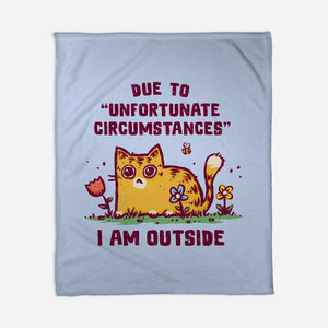 Unfortunate Circumstances-None-Fleece-Blanket-kg07