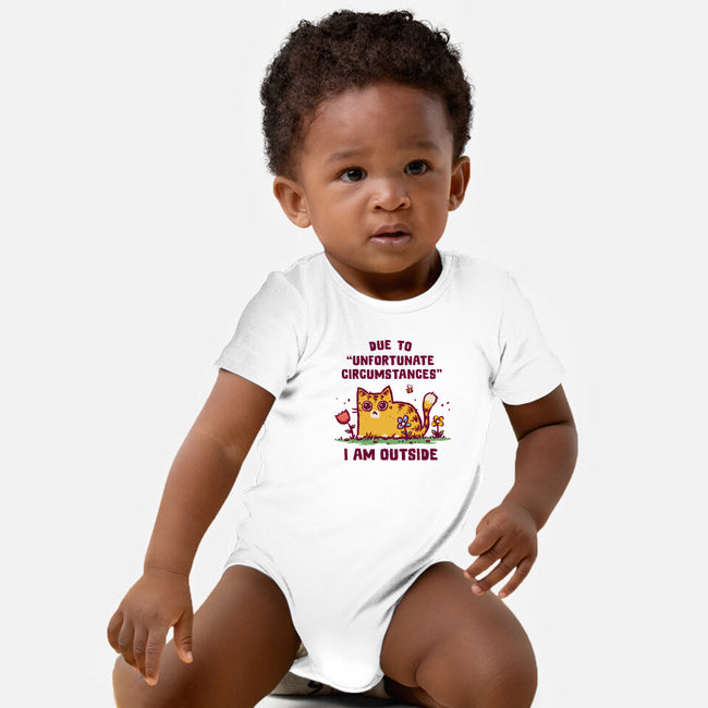 Unfortunate Circumstances-Baby-Basic-Onesie-kg07