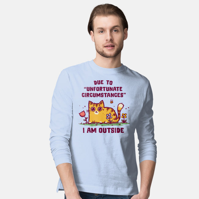 Unfortunate Circumstances-Mens-Long Sleeved-Tee-kg07