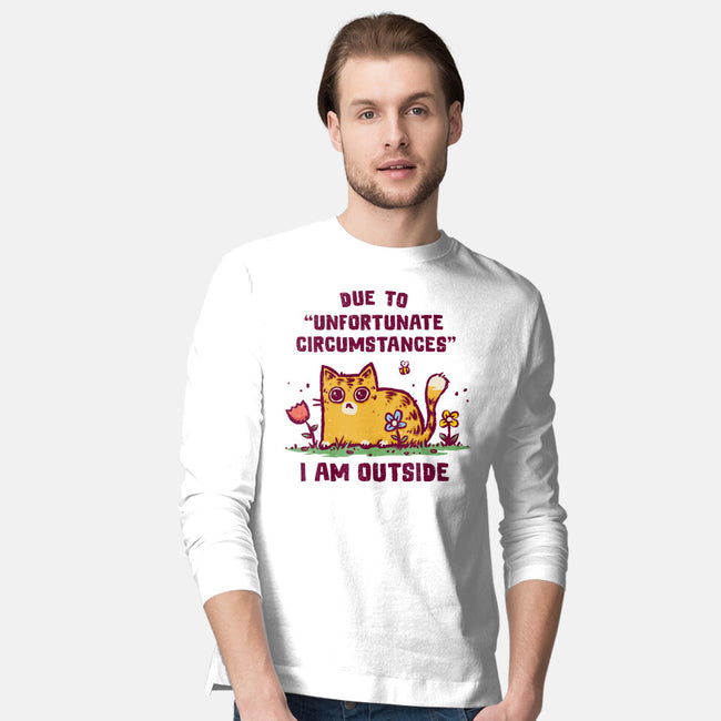 Unfortunate Circumstances-Mens-Long Sleeved-Tee-kg07