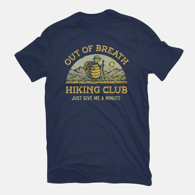 Out Of Breath Hiking Club-Unisex-Basic-Tee-kg07