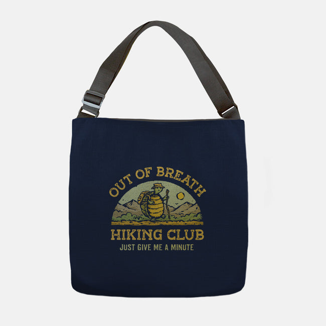 Out Of Breath Hiking Club-None-Adjustable Tote-Bag-kg07