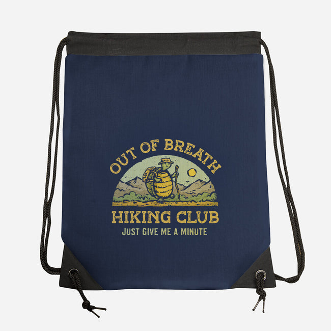 Out Of Breath Hiking Club-None-Drawstring-Bag-kg07
