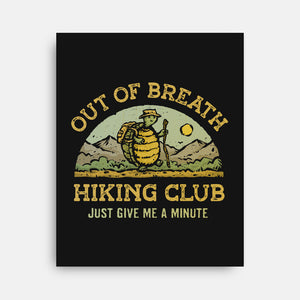 Out Of Breath Hiking Club-None-Stretched-Canvas-kg07