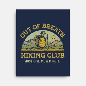 Out Of Breath Hiking Club-None-Stretched-Canvas-kg07