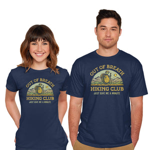 Out Of Breath Hiking Club-Mens-Basic-Tee-kg07