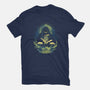 The Game Master-Womens-Fitted-Tee-grevalra