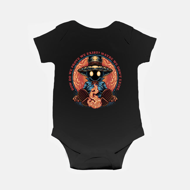 Prove We Exist-Baby-Basic-Onesie-glitchygorilla