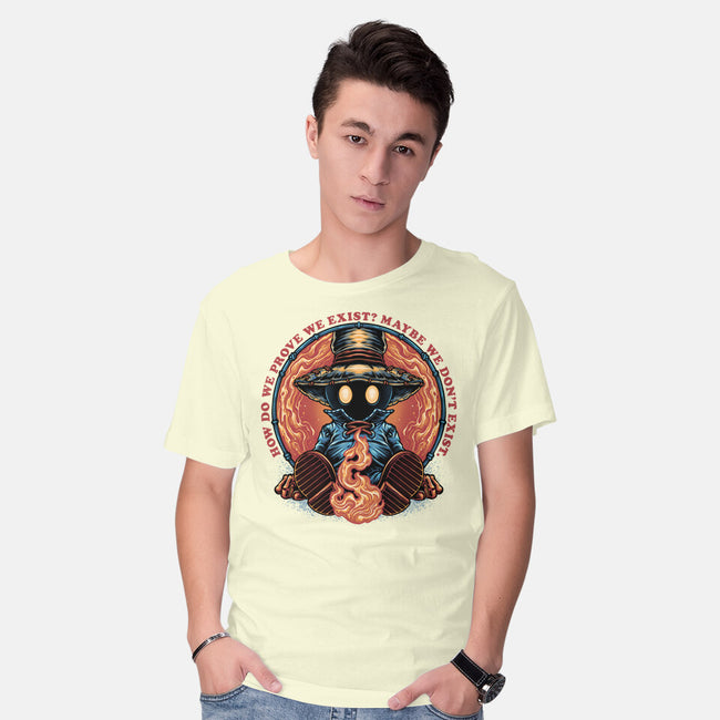 Prove We Exist-Mens-Basic-Tee-glitchygorilla