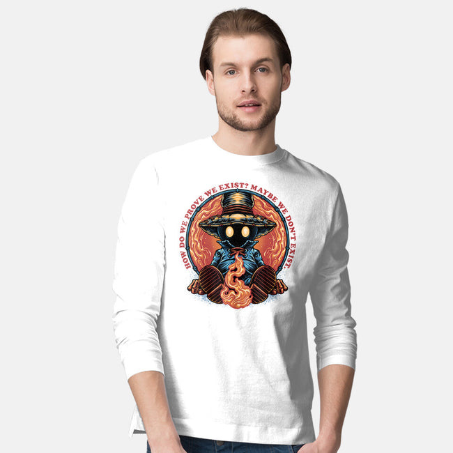 Prove We Exist-Mens-Long Sleeved-Tee-glitchygorilla