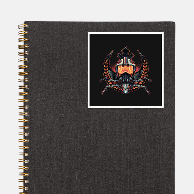 Emblem Of Rebellion-None-Glossy-Sticker-glitchygorilla