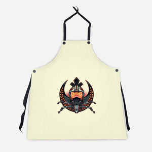 Emblem Of Rebellion-Unisex-Kitchen-Apron-glitchygorilla