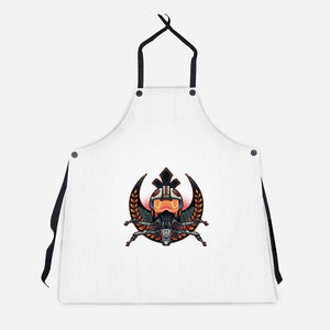 Emblem Of Rebellion-Unisex-Kitchen-Apron-glitchygorilla