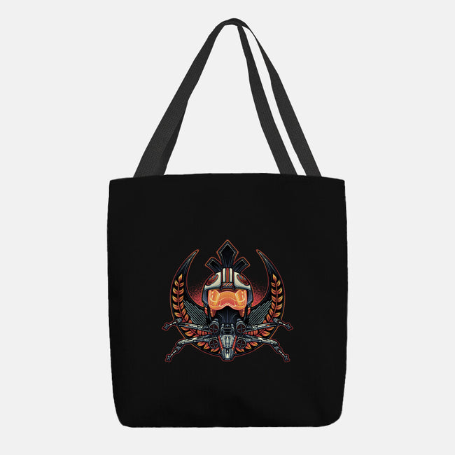 Emblem Of Rebellion-None-Basic Tote-Bag-glitchygorilla
