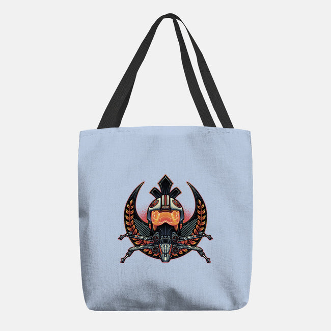 Emblem Of Rebellion-None-Basic Tote-Bag-glitchygorilla