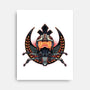 Emblem Of Rebellion-None-Stretched-Canvas-glitchygorilla