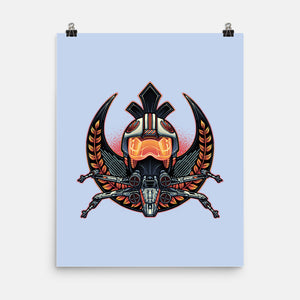 Emblem Of Rebellion-None-Matte-Poster-glitchygorilla