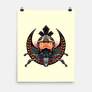 Emblem Of Rebellion-None-Matte-Poster-glitchygorilla
