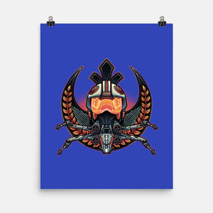 Emblem Of Rebellion-None-Matte-Poster-glitchygorilla