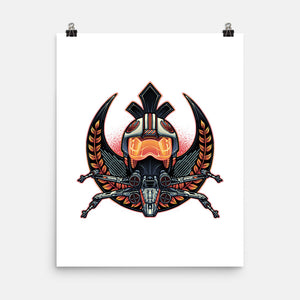 Emblem Of Rebellion-None-Matte-Poster-glitchygorilla