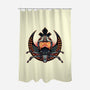 Emblem Of Rebellion-None-Polyester-Shower Curtain-glitchygorilla