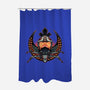 Emblem Of Rebellion-None-Polyester-Shower Curtain-glitchygorilla