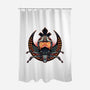 Emblem Of Rebellion-None-Polyester-Shower Curtain-glitchygorilla