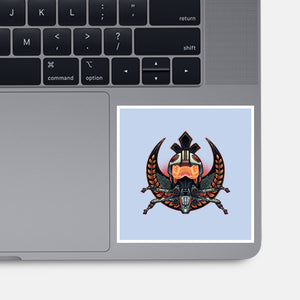 Emblem Of Rebellion-None-Glossy-Sticker-glitchygorilla