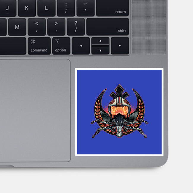 Emblem Of Rebellion-None-Glossy-Sticker-glitchygorilla