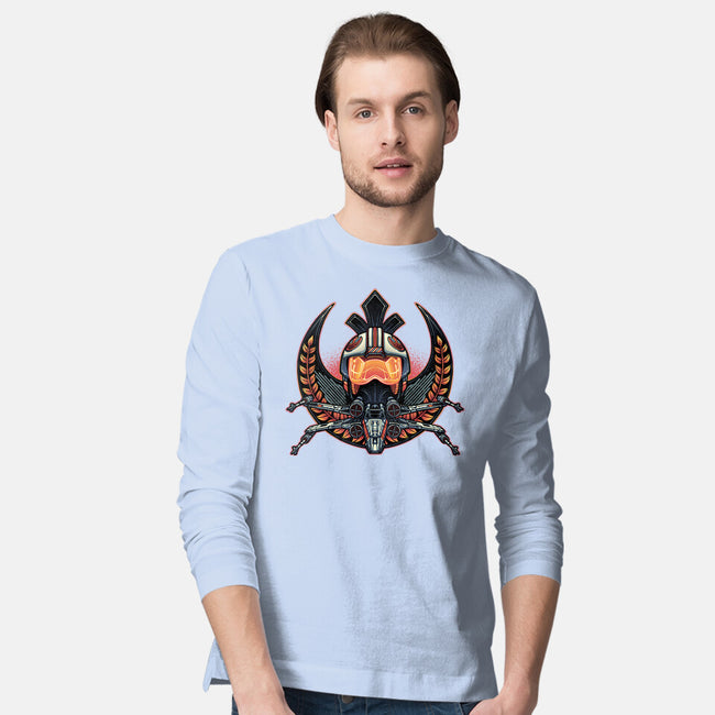 Emblem Of Rebellion-Mens-Long Sleeved-Tee-glitchygorilla