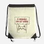 It Probably Can Get Worse-None-Drawstring-Bag-koalastudio