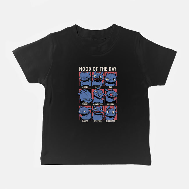 Viking Dragon Mood-Baby-Basic-Tee-Studio Mootant
