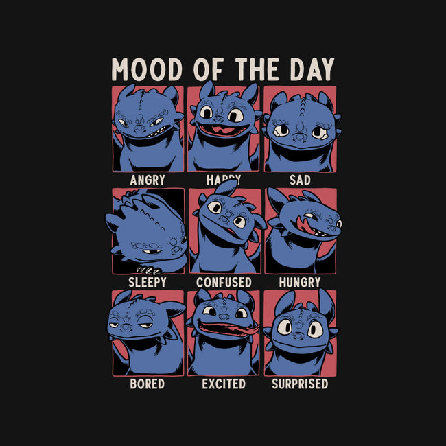 Viking Dragon Mood-Womens-Basic-Tee-Studio Mootant