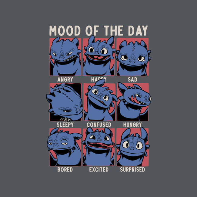 Viking Dragon Mood-Womens-Basic-Tee-Studio Mootant