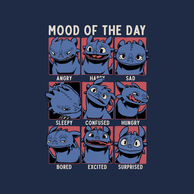 Viking Dragon Mood-Womens-Basic-Tee-Studio Mootant