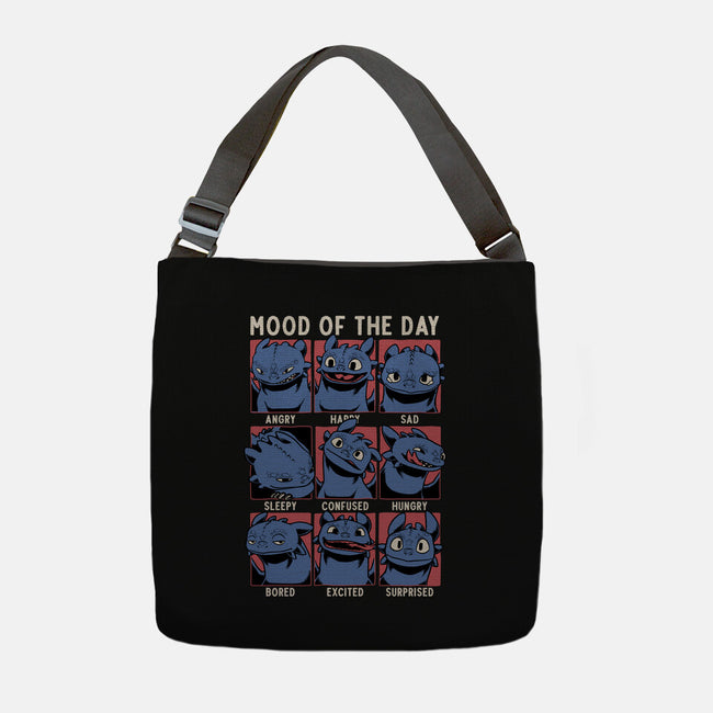 Viking Dragon Mood-None-Adjustable Tote-Bag-Studio Mootant