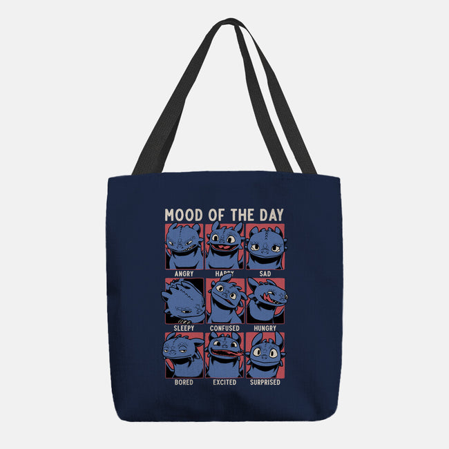 Viking Dragon Mood-None-Basic Tote-Bag-Studio Mootant