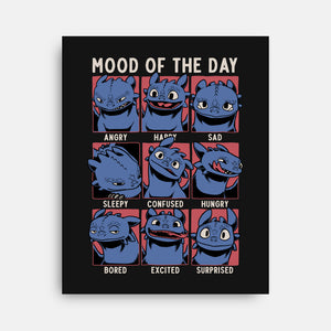 Viking Dragon Mood-None-Stretched-Canvas-Studio Mootant