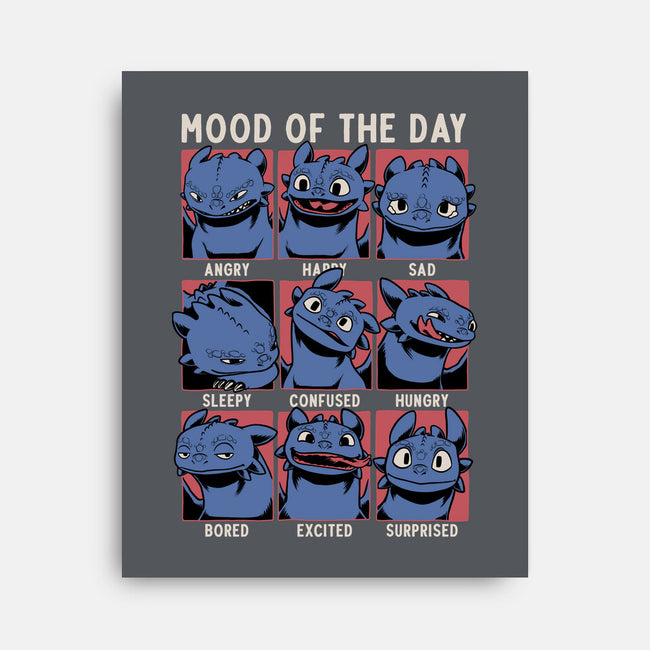 Viking Dragon Mood-None-Stretched-Canvas-Studio Mootant