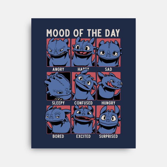 Viking Dragon Mood-None-Stretched-Canvas-Studio Mootant
