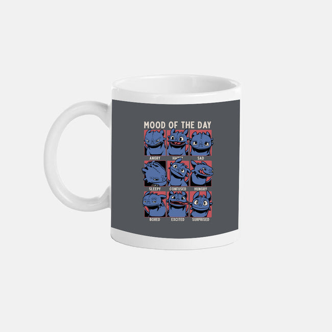 Viking Dragon Mood-None-Mug-Drinkware-Studio Mootant