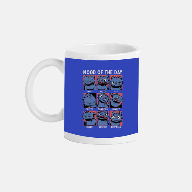 Viking Dragon Mood-None-Mug-Drinkware-Studio Mootant