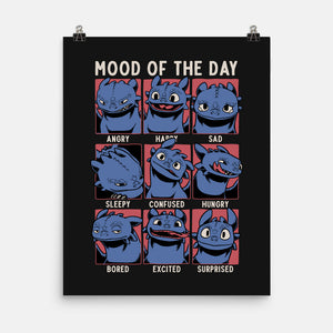 Viking Dragon Mood-None-Matte-Poster-Studio Mootant
