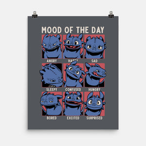 Viking Dragon Mood-None-Matte-Poster-Studio Mootant