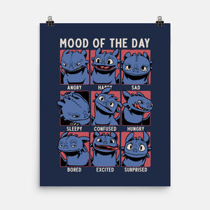 Viking Dragon Mood-None-Matte-Poster-Studio Mootant