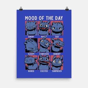 Viking Dragon Mood-None-Matte-Poster-Studio Mootant